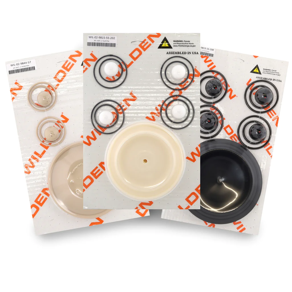 清浄の誓環 01-9805-55: Wet End Kit for ½″ Original Clamped Plastic with PTFE
